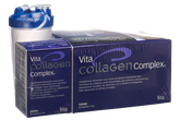 Package of Vita Collagen Complex Trio with orange flavour and free 10 sachets